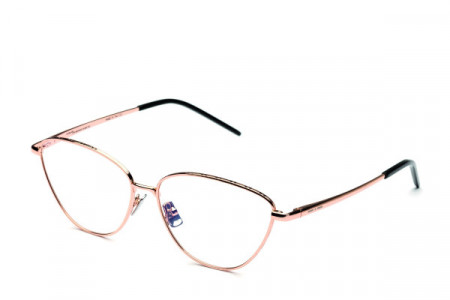 Italia Independent Georgie Eyeglasses, Rose Gold Glossy .121.GLS