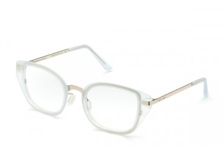 Italia Independent Amanda Eyeglasses, Crystal/Gold  .012.120
