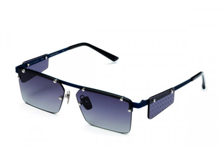 Italia Independent Gilles Sunglasses, Blue (Shaded/Grey) .021.000