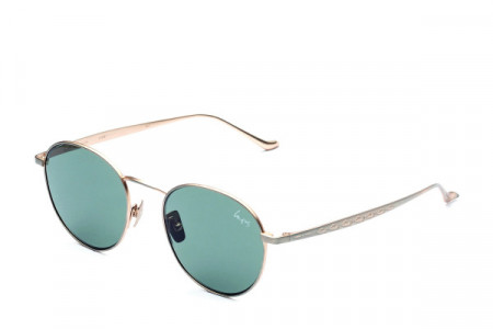 Italia Independent Ettore Sunglasses, Pale Gold (Full/Green) .120.000
