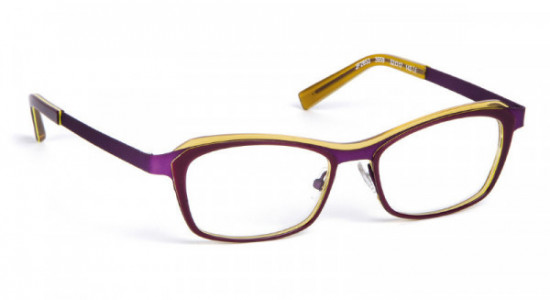 J.F. Rey 2653 Eyeglasses, Purple / Honey (3959)
