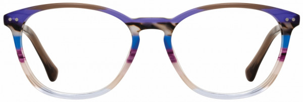 Scott Harris SH-636 Eyeglasses, 3 - Purple Multi