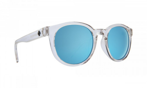 Spy Optic Hi-Fi Sunglasses, Crystal / Gray w/ Light Blue Spectra