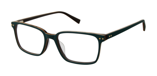 Ted Baker TB809U Eyeglasses, Green Brown (GRN)