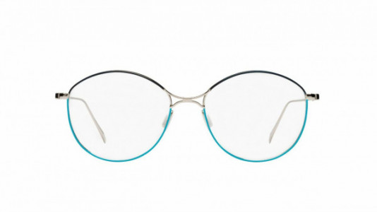 Mad In Italy Bresaola Eyeglasses, C02 - Blue/Light Blue
