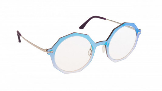 Mad In Italy Salvia Eyeglasses, Crystal Light Blue - C03