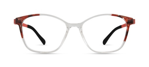 ECO by Modo TUGELA Eyeglasses, BURGUNDY TORT CRYSTAL FADE
