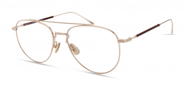 Derek Lam 290 Eyeglasses, Brushed Copper /Burgundy