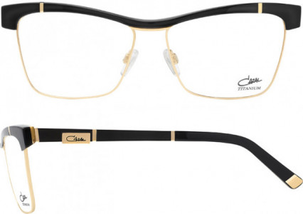 Cazal Cazal 2504 Eyeglasses, 001 Black-Gold