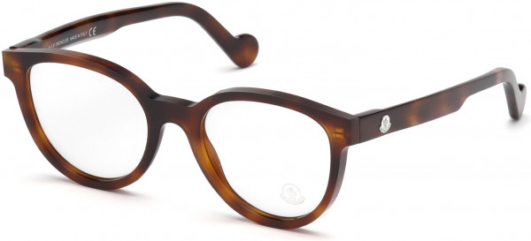 Moncler ML5041 Eyeglasses, 052 - Dark Havana