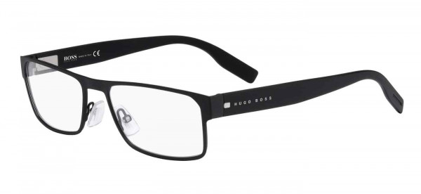 HUGO BOSS Black BOSS 0601/N Eyeglasses, 0003 MATTE BLACK