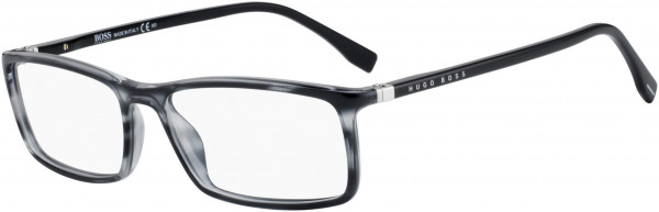 HUGO BOSS Black Boss 0680/N Eyeglasses, 02W8 Gray Horn