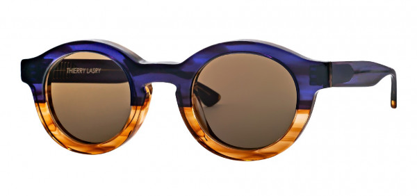 Thierry Lasry OLYMPY Sunglasses, Purple & Brown