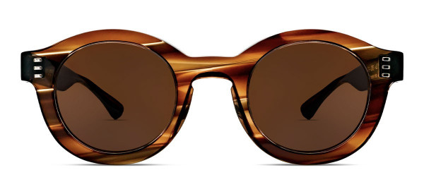 Thierry Lasry OLYMPY Sunglasses, Translucent Brown Pattern