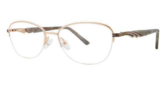 Avalon 5077 Eyeglasses, Gold/Dove Gray