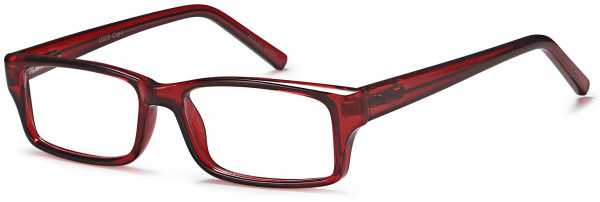 4U US 96 Eyeglasses, Red