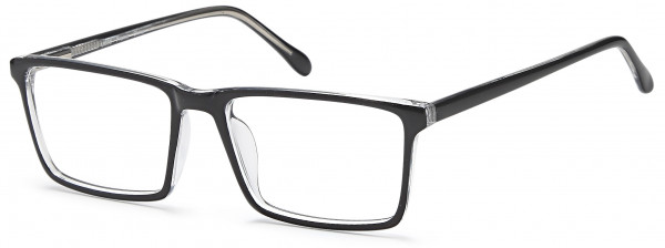 4U US 86 Eyeglasses, Black