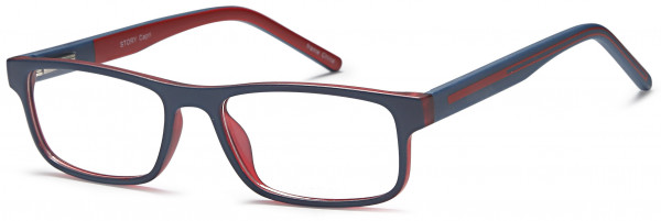 Millennial STORY Eyeglasses, Blue Red