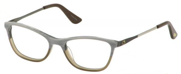 Hello Kitty HK 301 Eyeglasses, 1-GREY/BROWN