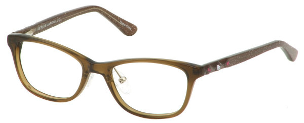 Hello Kitty HK 300 Eyeglasses, 1-BROWN