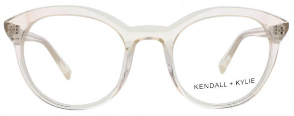 KENDALL + KYLIE Arianna Eyeglasses, Mellow Buff Crystal