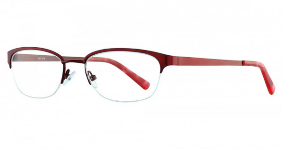 Flextra 2101 Eyeglasses, 615 Red