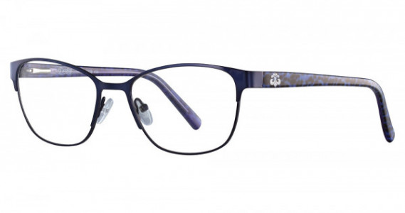 Dereon DOV533 Eyeglasses, 414 Semi Matte Navy