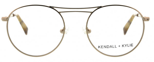 KENDALL + KYLIE NIKKI Eyeglasses, Shiny Light Gold