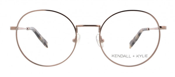 KENDALL + KYLIE Whitney Eyeglasses, Shiny Rose Gold