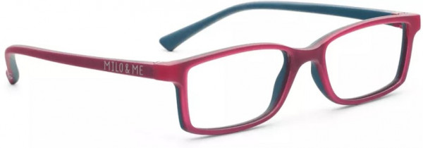 Hilco 85010 Eyeglasses, Blackberry/Dark Blue (Clear Lenses)