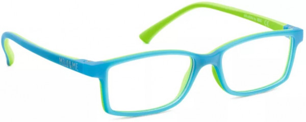 Hilco 85010 Eyeglasses, Light Blue/ Apple Green (Clear Lenses)