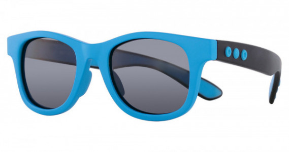 Hilco Dots Sunglasses, Neon Blue