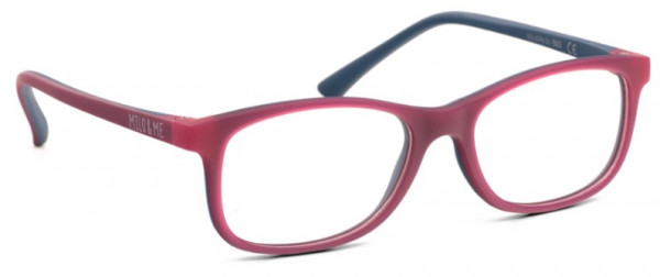 Hilco 85040 Eyeglasses, Blackberry/Dark Blue (Clear Lenses)