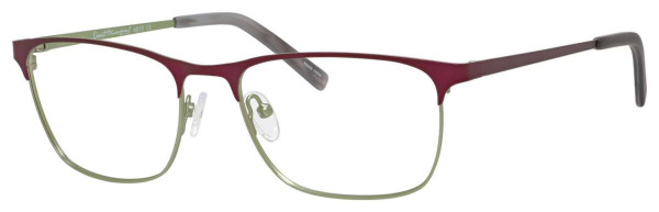 Ernest Hemingway H4818 Eyeglasses, Burgundy/Lime