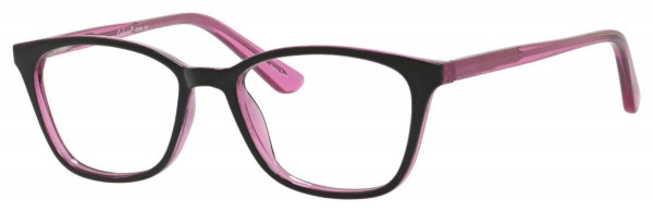 Enhance EN4054 Eyeglasses, Black/Purple Crystal