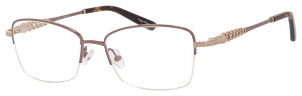 Valerie Spencer VS9359 Eyeglasses, Brown/Gold