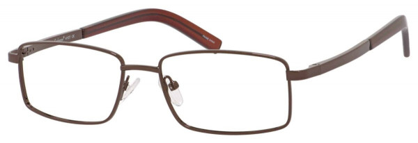 Enhance EN4107 Eyeglasses, Shiny Brown