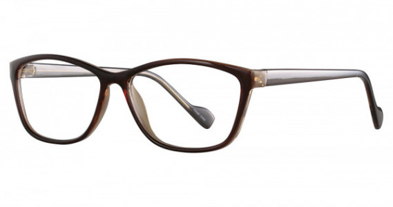 Orbit 5557 Eyeglasses, Brown/Crystal