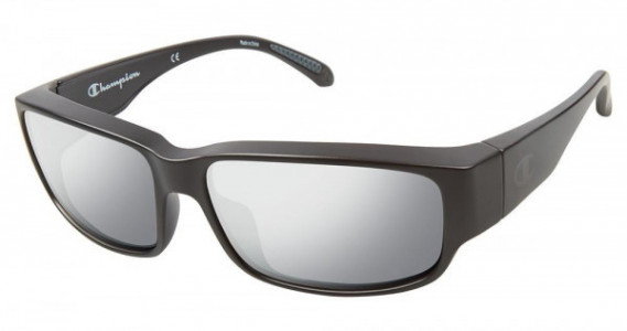 Champion 6060 Sunglasses, C01 MATTE BLACK (SILVER FLASH)