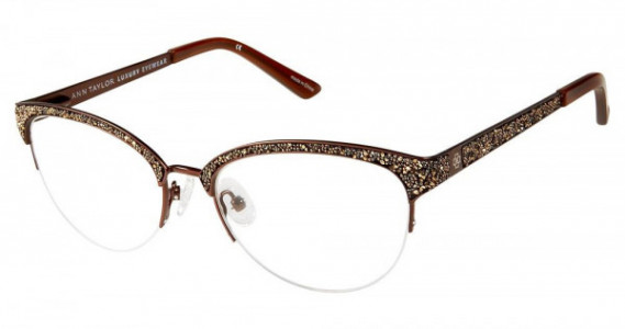 Ann Taylor AT004 Eyeglasses, CO2 Brown / Copper