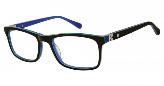 Sperry Top-Sider RUDDER Eyeglasses, C01 BLACK/NAVY