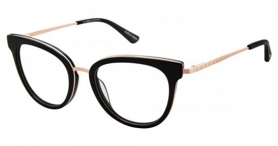 Glamour Editor's Pick GL1018 Eyeglasses, CO1 Black / Gold