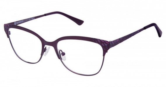 Glamour Editor's Pick GL1003 Eyeglasses, CO2 MT. EGGPLANT