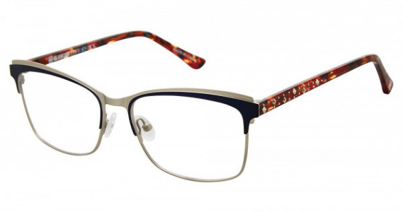 Glamour Editor's Pick GL1005 Eyeglasses, CO2 Mt. Navy/Gunmtl