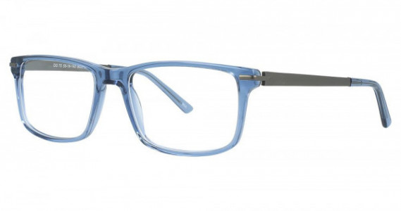 Danny Gokey DG75 Eyeglasses, Blue/Crystal