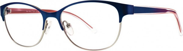 Cosmopolitan Ava Eyeglasses, Navy Opal