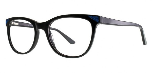 Cosmopolitan Alix Eyeglasses, Black/Blue