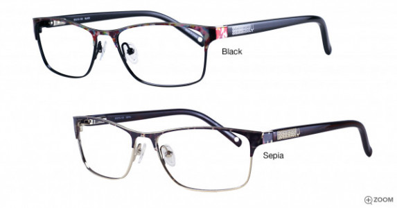 Bulova Claremont Eyeglasses, Sepia