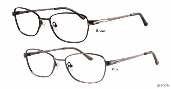 Bulova Rivona Eyeglasses, Brown