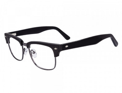 Club Level Designs CLD9266 Eyeglasses, C-2 Black